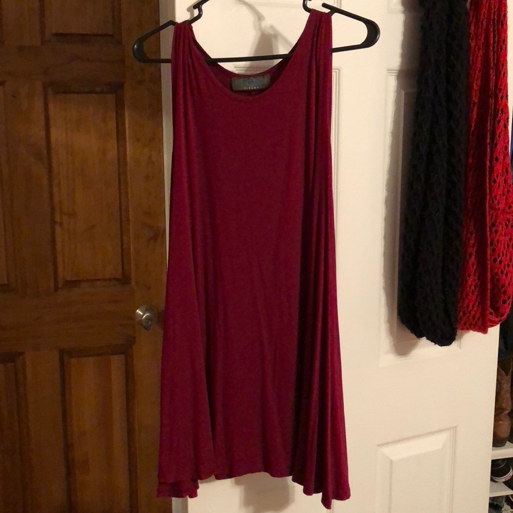 Red dress